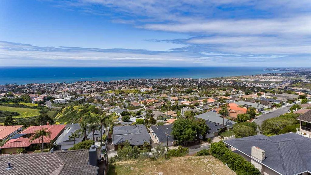 Ocean View Lot in San Clemente Listed by Mark & Christe Roknich
